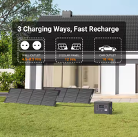 Precio barato superventas carga rápida fabricante ligero Lifepo4 Ups Tragbare Powerstation generador solar 1500W 1488wh