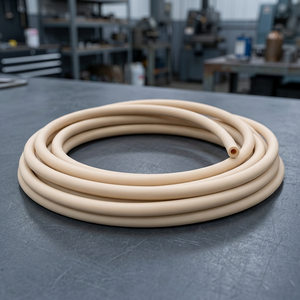 Tuyau flexible en élastomère thermoplastique non renforcé Sevitsil, couleur beige, épaisseur de paroi 2,4 mm, température de fonctionnement -30°C à +110°C, 60+/-5 SHA - Product Image 3