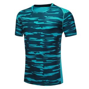 Camiseta de sublimación con cuello redondo y diseño de logotipo personalizado, estilo streetwear, para hombre, 100% algodón. - Product Image 1