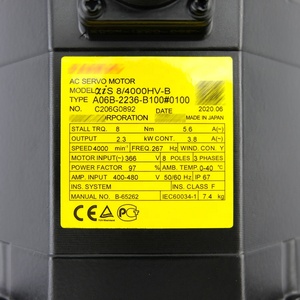 มอเตอร์พลาสติก AC รุ่นใหม่ล่าสุดของ Fanuc A06B-2236-B100 สำหรับเครื่องจักรและส่วนประกอบระบบอัตโนมัติทางอุตสาหกรรม - Product Image 4