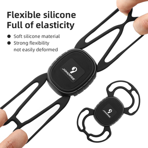 Support de téléphone pour vélo en gel de silice durable, support de navigation <span class=keywords><strong>GPS</strong></span> anti-vibration pour <span class=keywords><strong>VTT</strong></span> et vélo de route, accessoires de cyclisme rotatifs à 360° - Product Image 4