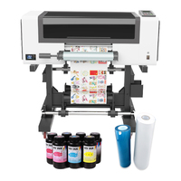 Imprimante numérique UV DTF à plat A3 G-Printing avec tête d'impression I3200, impression sans bordure, nouvelle imprimante pour cuir, largeur 60 cm