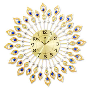 Đồng Hồ Treo Tường Hình Con Công, Nghệ Thuật Kim Loại Trang Trí Nhà Cửa Sang Trọng - Product Image 5