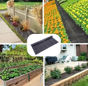 Ngoài trời làm vườn che phủ mặt đất cảnh quan vải bền <span class=keywords><strong>Weed</strong></span> khối làm vườn Mat <span class=keywords><strong>Weed</strong></span> kiểm soát vải PP <span class=keywords><strong>Weed</strong></span> rào cản mat - Product Image 2