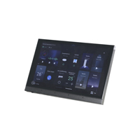 V Amplificador de 8 canales con panel de control de la aplicación TUYA y reproductor de música con pantalla táctil de 8 pulgadas