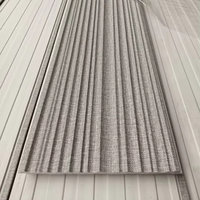 Panneaux muraux en WPC ignifuges imperméables au design moderne Panneau décoratif intérieur en PVC haut de gamme avec revêtement mural LVT à noyau solide