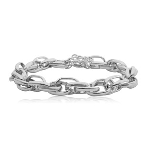 Pulseras de eslabones de cadenas, joyería de moda única, ajustable, chapado en oro - Product Image 5