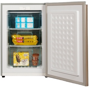 Congélateur vertical à 3 tiroirs de petite capacité 80L Congélateur à crème glacée à porte battante - Product Image 4