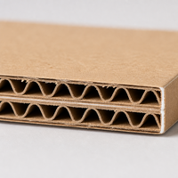 Maison pour chat en carton ondulé, griffoir en forme de maison en pain d'épices à languettes et fentes, 44 cm, pour intérieur