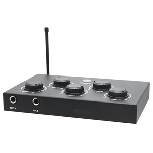 Microfono Dinamico Wireless <span class=keywords><strong>HD</strong></span>, Mixer <span class=keywords><strong>Karaoke</strong></span> UHF a 16 Canali con Cancellazione del Rumore, Portatile, Tipo C, Audio Cristallino, 30 Metri, per KTV Domestico - Product Image 5