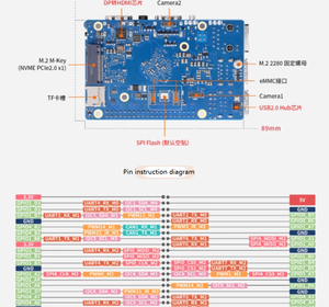 Orange Pi 5 Pro Placa DE DESARROLLO RK3588S de suministro de fábrica Rockchip con 4GB 8GB 16GB 32GB LPDDR5 <span class=keywords><strong>Android</strong></span> OS Kits - Product Image 3