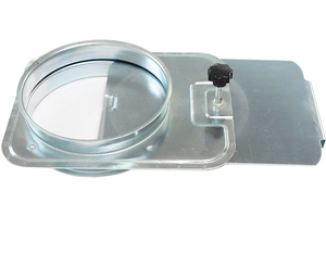 D 200mm 8 "cổng nổ/van điều tiết trượt cho ống hút bụi, ống dẫn - Product Image 4