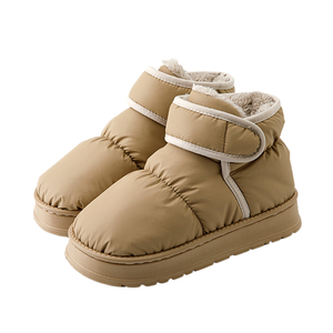 Botas de Nieve Cálidas Casuales para Mujer al por Mayor, Nuevas Botas de Nieve Sencillas, Impermeables, de Felpa, Cómodas para Caminar en Otoño e Invierno - Product Image 1