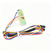 Rangkaian Kabel Kustom Lengkap dengan Papan PCB Terpasang Solder & Terminal Ganda untuk Sistem Kontrol Peralatan Pemanas