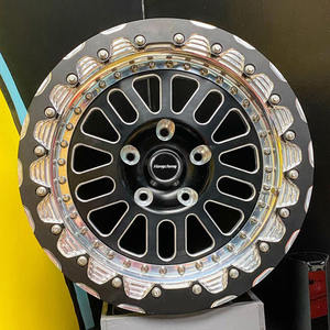 Sürükle yarış araba 2 3 parça beadlock ile dövme alaşım derin çanak tekerlek 5x114.3 5x130 5x120 5x112 15 16 17 GTR BMW için 18 inç jant - Product Image 4