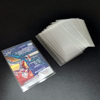 Tcg personnalisé coloré magique manchon de carte en plastique PP matériel protecteur manchons de carte