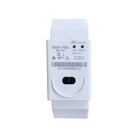 YTL medidor prepago 1000imp/kWh carril DIN inteligente monofásico 2 Modelo medidores multifunción kWh