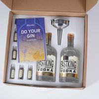 Kit de fabrication de gin DIY Baraka Smooth 2 saveurs 500ml*2 certifié ISO aux épices naturelles d'agrumes et de genévrier pour la fabrication maison et les cadeaux