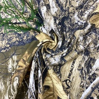 Tissu en sergé de coton imprimé camouflage biologique pour chapeaux et manteaux – Vente en gros