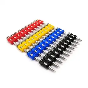 Gas Drive Pins Shooting Nails Gas Pins Plastic Strip Collated Concrete Nails Gun Nail