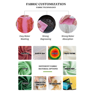 Chiffons de <span class=keywords><strong>cuisine</strong></span> à tissage gaufré, serviettes <span class=keywords><strong>ultra</strong></span> douces absorbantes à séchage rapide pour nettoyer la vaisselle - Product Image 3