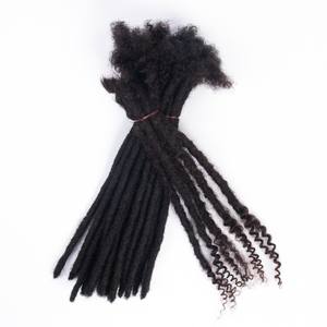 Precio al por mayor de alta calidad 100% cabello humano sin procesar rastas colores Locs para <span class=keywords><strong>Blackman</strong></span> - Product Image 6