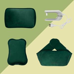EDON Wärmflasche mit Bezug, Hochwertiges PVC, Langlebige Heißkompresse und Wärmetherapie, Wiederaufladbarer Handwärmer - Product Image 1