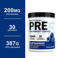 Complément pré-entraînement en marque blanche OEM, boisson énergisante, suppléments de santé, poudre pré-entraînement pour hommes