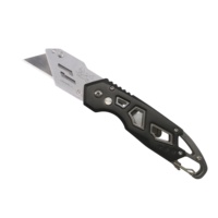 Workpro — couteau utilitaire pliant SK5, avec manche en aluminium, robuste, avec mousqueton