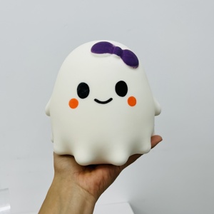 Jouets Squishy Fantôme d'Halloween en TPR, Jouets Sensoriels Anti-Stress Souples et Extensibles, Jouets Sensoriels Fidget Souples et Extensibles - Entrepôt USA - Product Image 5