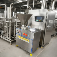 Línea de Producción de Salchichas de Alto Rendimiento, Máquina Industrial para Hacer Salchichas, Máquina para Elaborar Salchichas al Vacío/Hidráulica/Neumática