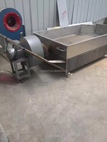 Pinda Cooling Winkelwagen Machine Om Cool Hot Noten Na Roosteren