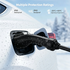 Type2 to GBT EV Charging Cable 16A 32A <b>EU</b> to GB Standard Dual Head EV Charger Connector <b>Adapter</b> Cord Wholesale - Product Image 5