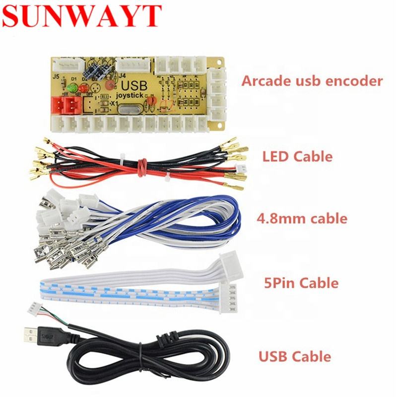 Encoder USB Per Joystick Arcade - Zero Delay, Compatibile Con Sanwa, PC Windows, Kit DIY Per MAME - Foto 13