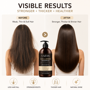 Shampoo al Collagene a Marchio Privato, Shampoo Riparatore per Capelli Secchi e Danneggiati, Trattamento Capelli Rinforzante e Idratante con Oli Naturali - Product Image 2