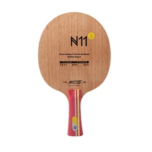 <span class=keywords><strong>Raqueta</strong></span> de <span class=keywords><strong>tenis</strong></span> de mesa individual profesional Yinhe N11S, 5 capas de madera pura, entrenamiento DIY para niños, hoja ligera, espinillas, goma duradera - Product Image 3