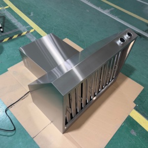 Hotte de cuisine encastrée en acier inoxydable de 36 pouces avec débit de 1000 m/h, minuterie à temporisation, éclairage LED, double affichage numérique et écran tactile pour usage domestique - Product Image 2