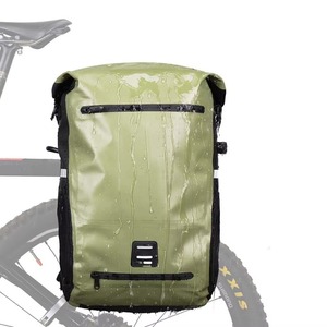 Muestra Gratis, Bolsa Impermeable para Manillar de Bicicleta con Camuflaje, 2L, Bolsa de Gran Capacidad para Viajes de Larga Distancia - Product Image 2