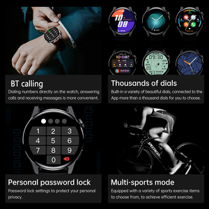 LIGE BW0256 (2 Cinturini) Smartwatch per Uomo e Donna Compatibile con iPhone Samsung Android Tracker Fitness Cardiofrequenzimetro - Product Image 5