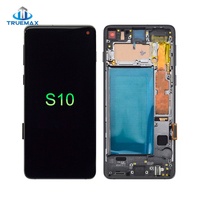 Écran de téléphone mobile Super Amoled d'origine Tela E Do Thouc Pantalla pour Samsung Galaxy S10 Plus Lcd avec Dot pour Sansung