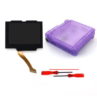 Kit d'écran LCD rétroéclairé laminé Hispeedido Drop in pour GBA SP IPS V5 avec coque 720x480 pour console Game Boy Advance SP