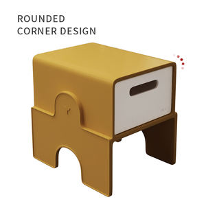 Tabouret empilable avec tiroir <span class=keywords><strong>pour</strong></span> chœur, construction à double paroi en ABS, sert de siège, de rangement et de marchepied <span class=keywords><strong>pour</strong></span> le chant - Product Image 4