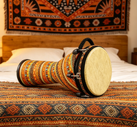 Djembe portable mécanique de 12 pouces pour performance live