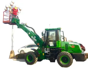 HY-2500 telescopic boom wheel loader with CE certification and quick htich