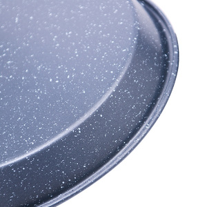 Molde redondo para hornear pizzas y pasteles, de acero al carbono, con revestimiento de teflón antiadherente. - Product Image 3