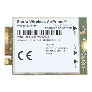 EM7455 FDD/LTE LTE Cat6 4G M2 modülü <span class=keywords><strong>M</strong></span>.2 LTE 4G kartı Laptop için - Product Image 1
