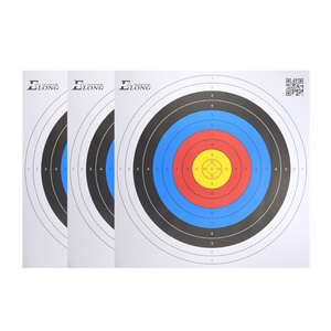 Papier de cible de tir à l'arc Elong 60x60cm pour les clubs de tir à l'arc, papier de cible pour la pratique du tir - Product Image 3
