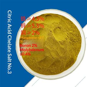Fertilizante Multi-elemento con Ácido Cítrico y Oligoelementos Quelatados, Fertilizante Foliar en Polvo Totalmente <span class=keywords><strong>Soluble</strong></span> en Agua, Hierro, Manganeso, Boro - Product Image 1