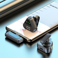 Microphone cravate sans fil triangulaire mini J18, nouveau modèle privé transfrontalier, pour la réduction du bruit, idéal pour la vidéo en direct et la radio