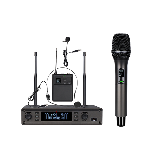 SU-780 Waist Bag+handheld Wireless Microphone, a Pair of Second-hand Handheld Noise Cancelling KTV bar Training, Wedding Hosting